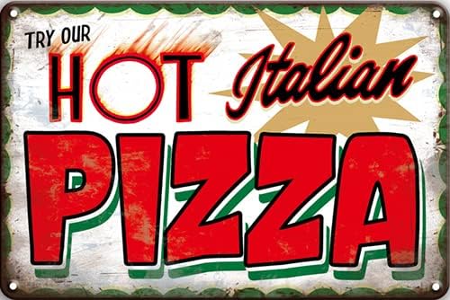 CN-Tin Sign Try Our Hot Italia - Home Bar Lounge ulasan dan harga