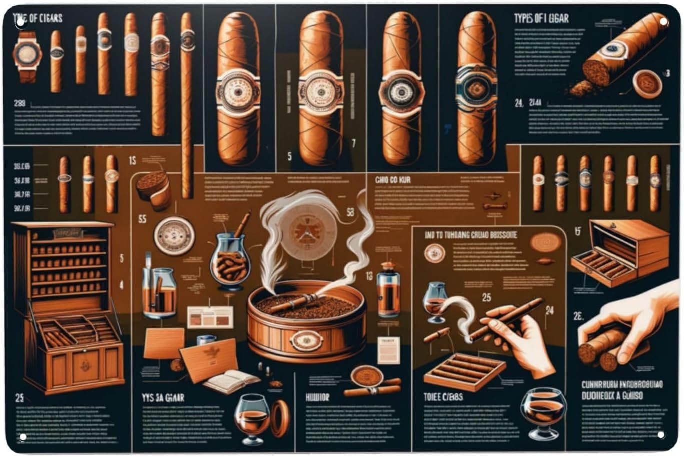 Cigar Aficionado's Delight Vin - Home Bar Lounge ulasan dan harga