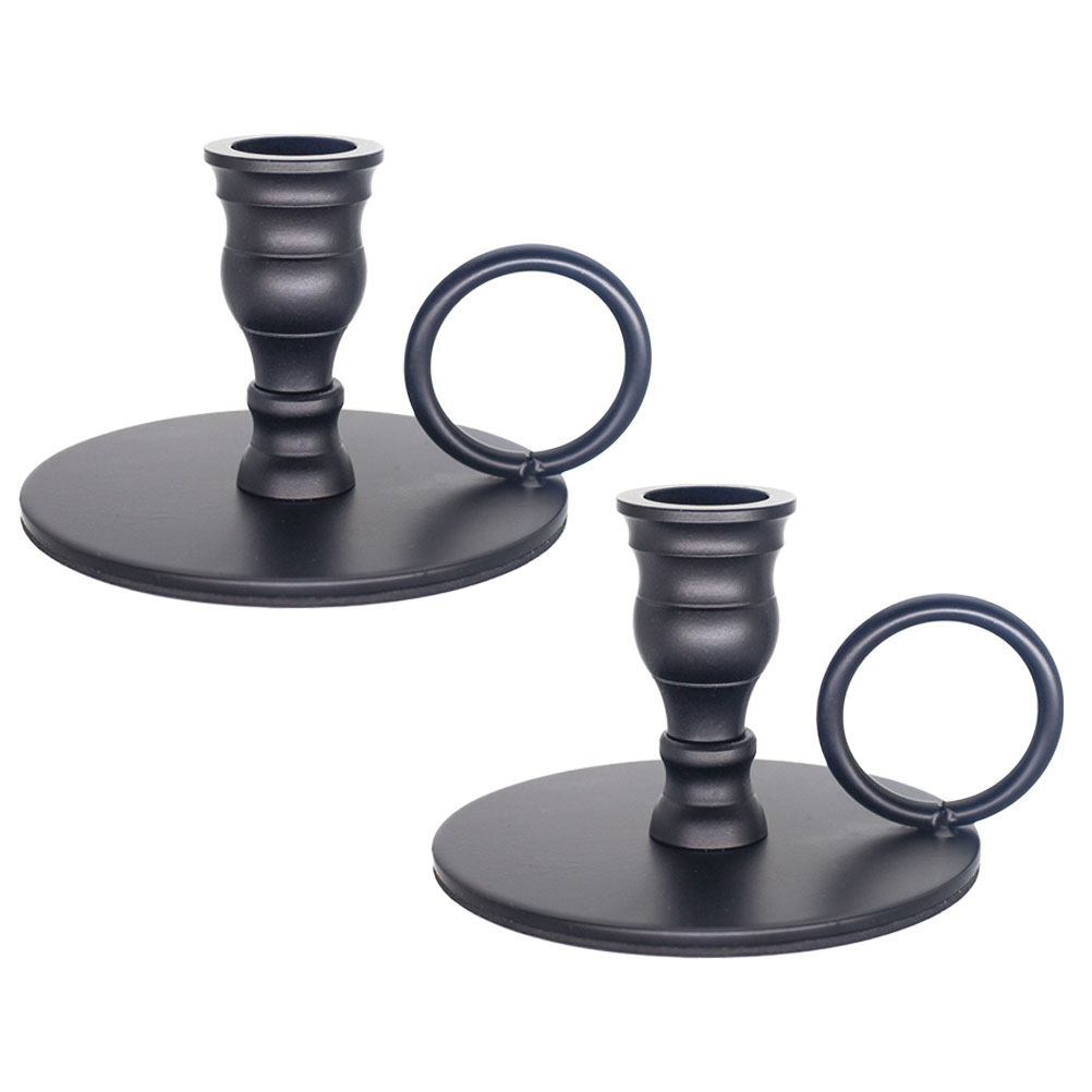 2Pcs Retro Iron Holder Set Vin - Home Bar Set ulasan dan harga